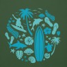 Surfer Circle Premium Hoodie