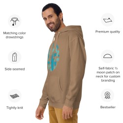 Surfer Circle Premium Hoodie