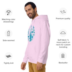 Surfer Circle Premium Hoodie