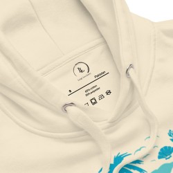 Surfer Circle Premium Hoodie