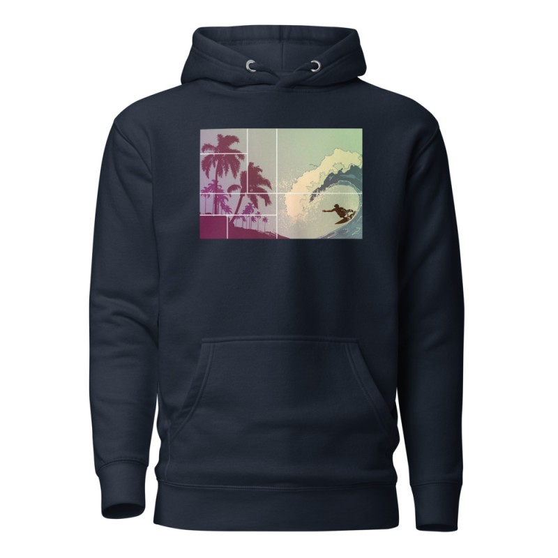 Purple Riptide Premium Hoodie