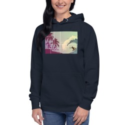 Purple Riptide Premium Hoodie