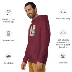 Purple Riptide Premium Hoodie