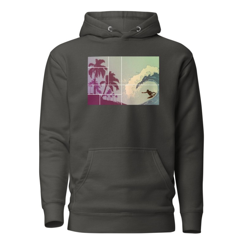 Purple Riptide Premium Hoodie