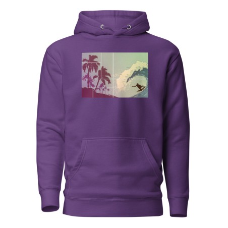 Purple Riptide Premium Hoodie