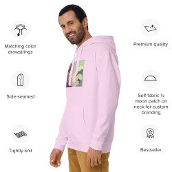 Purple Riptide Premium Hoodie