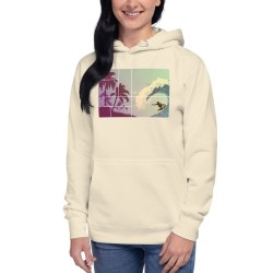 Purple Riptide Premium Hoodie