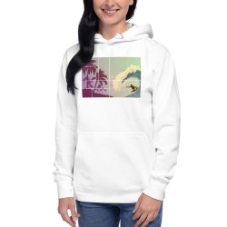 Purple Riptide Premium Hoodie