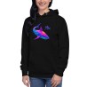 Deep Sea Disco – Diver & Shark Premium Hoodie
