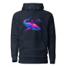Deep Sea Disco – Diver & Shark Premium Hoodie