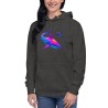 Deep Sea Disco – Diver & Shark Premium Hoodie