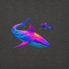 Deep Sea Disco – Diver & Shark Premium Hoodie