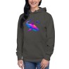 Deep Sea Disco – Diver & Shark Premium Hoodie