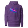 Deep Sea Disco – Diver & Shark Premium Hoodie