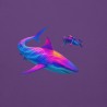 Deep Sea Disco – Diver & Shark Premium Hoodie