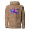 Deep Sea Disco – Diver & Shark Premium Hoodie