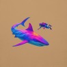 Deep Sea Disco – Diver & Shark Premium Hoodie