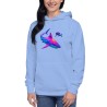 Deep Sea Disco – Diver & Shark Premium Hoodie