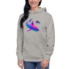 Deep Sea Disco – Diver & Shark Premium Hoodie