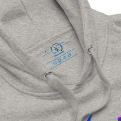 Deep Sea Disco – Diver & Shark Premium Hoodie