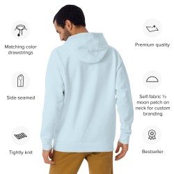 Deep Sea Disco – Diver & Shark Premium Hoodie