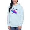 Deep Sea Disco – Diver & Shark Premium Hoodie