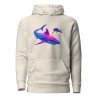 Deep Sea Disco – Diver & Shark Premium Hoodie