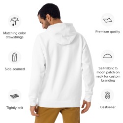Deep Sea Disco – Diver & Shark Premium Hoodie