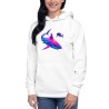 Deep Sea Disco – Diver & Shark Premium Hoodie