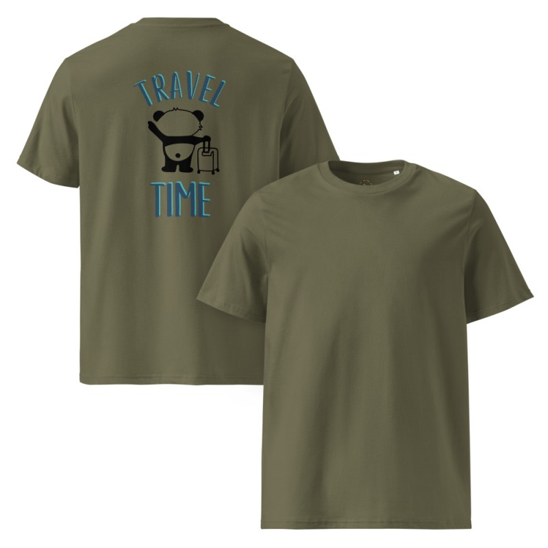 Travel Time Organic T-Shirt
