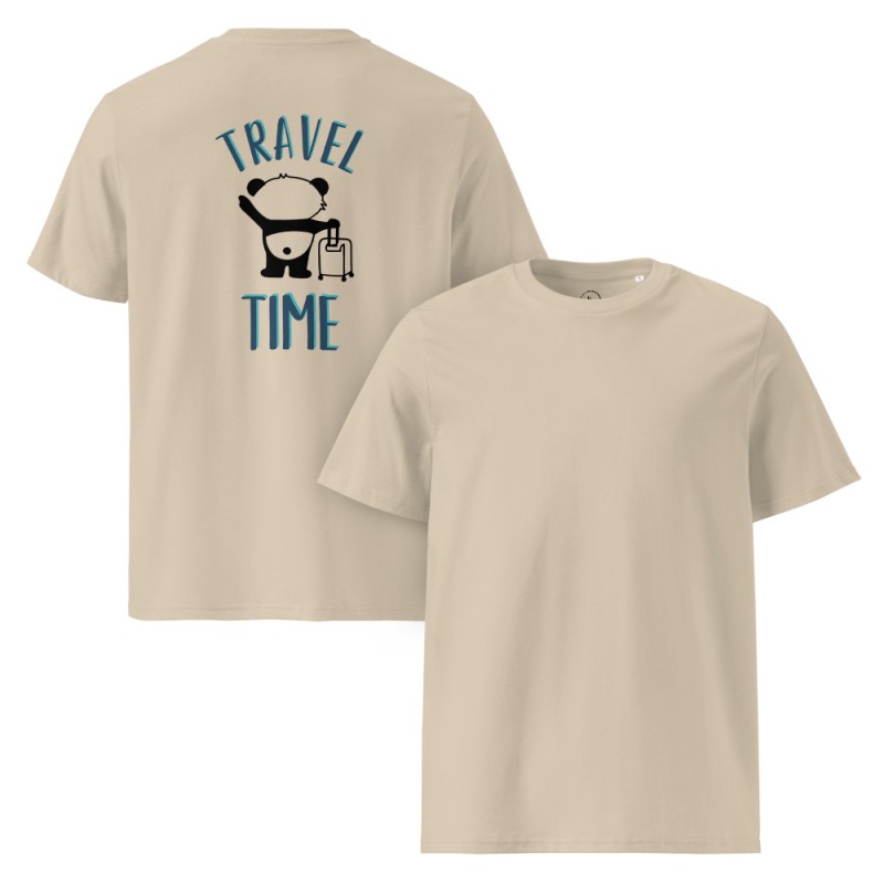 Travel Time Organic T-Shirt
