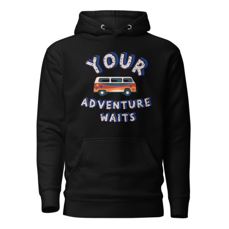Adventure Waits Premium Hoodie
