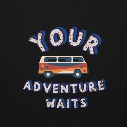 Adventure Waits Premium Hoodie