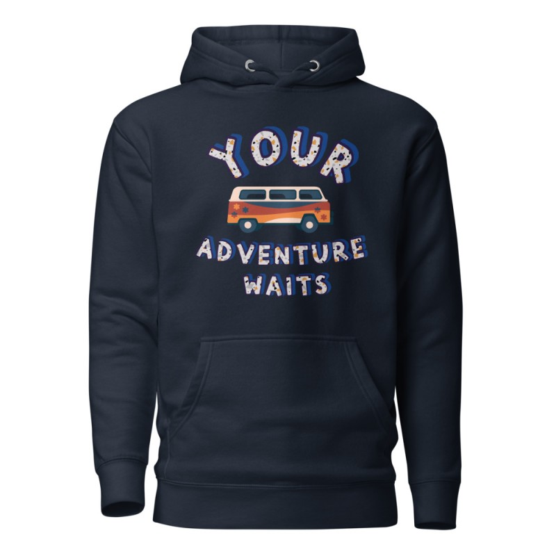 Adventure Waits Premium Hoodie