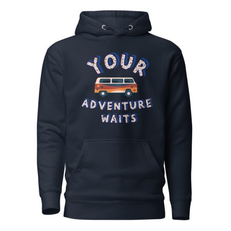 Adventure Waits Premium Hoodie