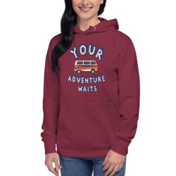 Adventure Waits Premium Hoodie