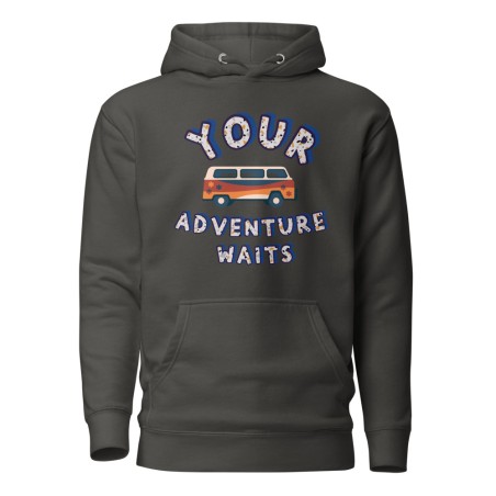 Adventure Waits Premium Hoodie