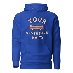 Adventure Waits Premium Hoodie