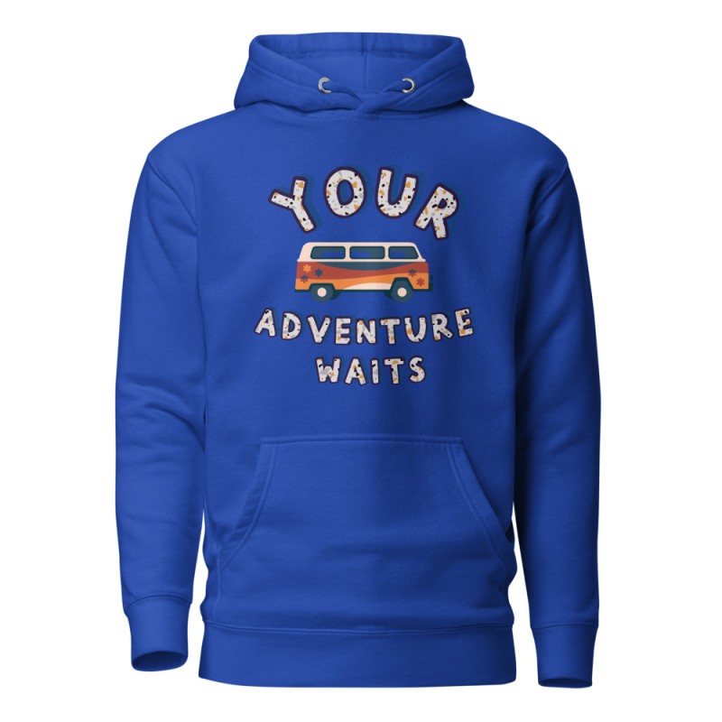Adventure Waits Premium Hoodie