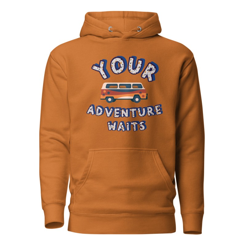 Adventure Waits Premium Hoodie