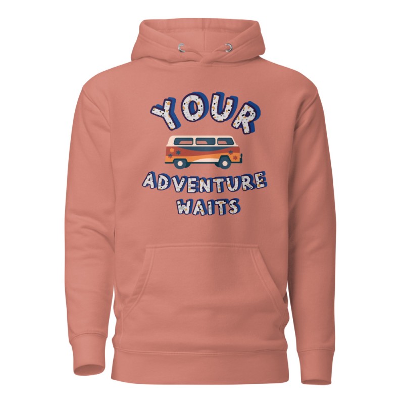 Adventure Waits Premium Hoodie