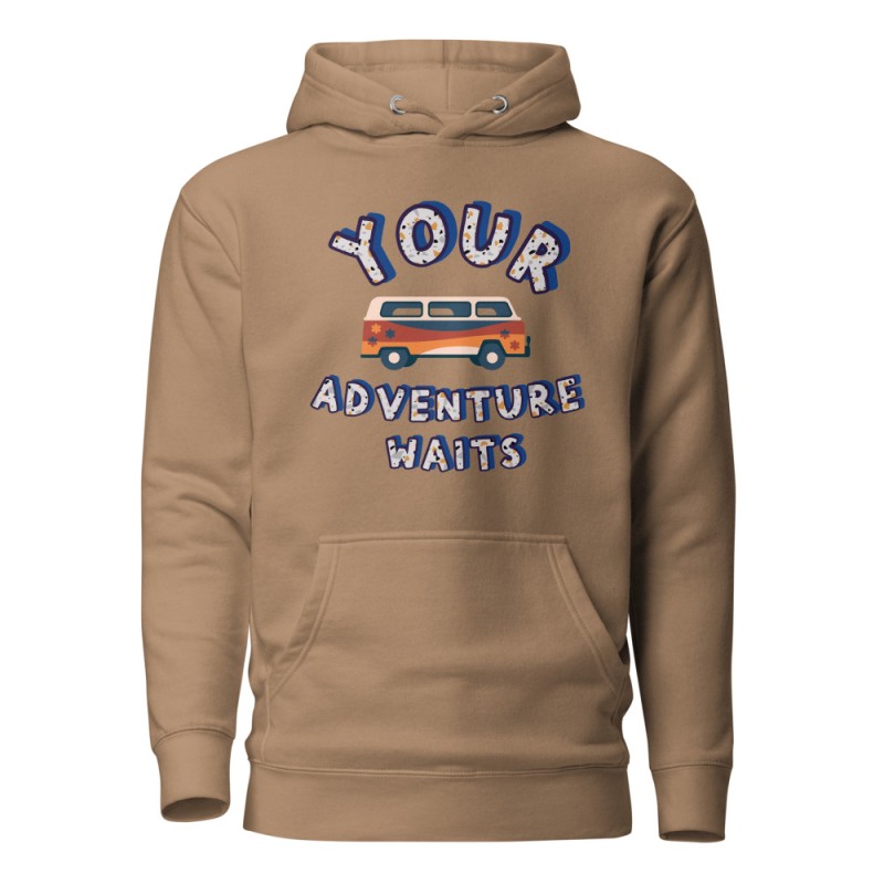 Adventure Waits Premium Hoodie