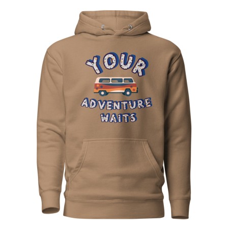 Adventure Waits Premium Hoodie