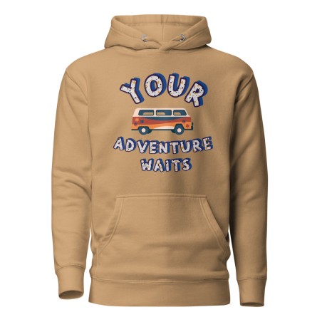 Adventure Waits Premium Hoodie