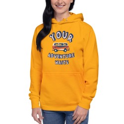 Adventure Waits Premium Hoodie