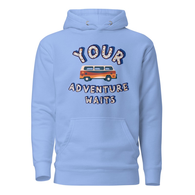 Adventure Waits Premium Hoodie