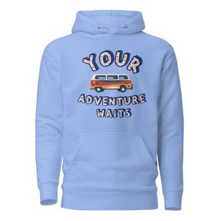 Adventure Waits Premium Hoodie