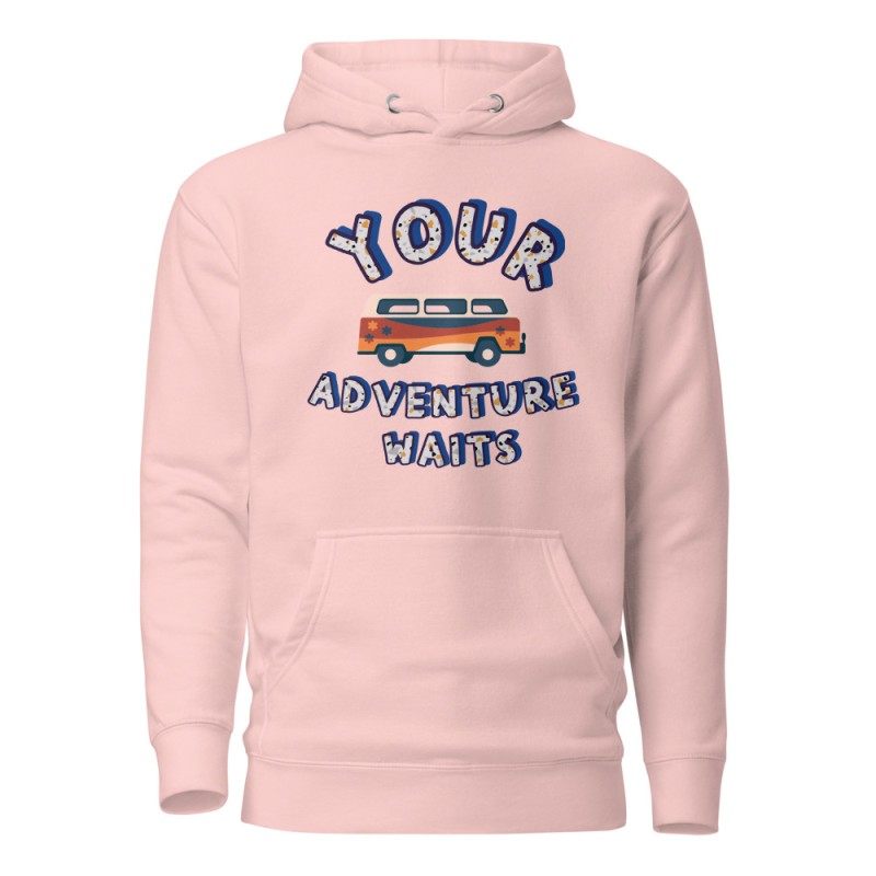 Adventure Waits Premium Hoodie