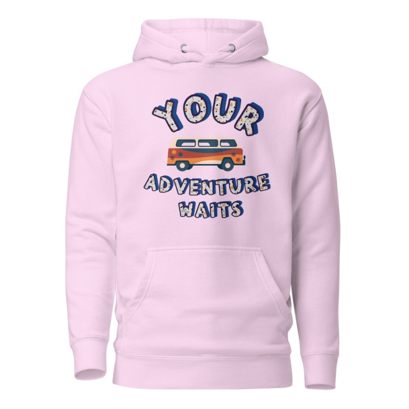Adventure Waits Premium Hoodie