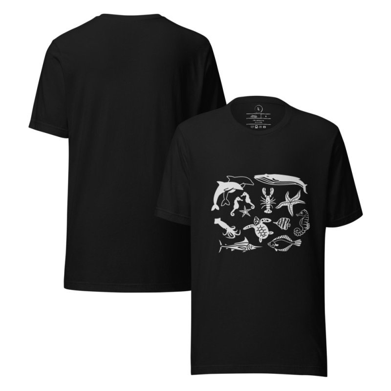 Sea Square Light T-Shirt